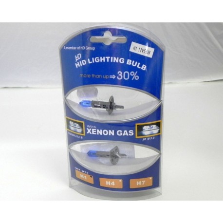 Bec halogen H1 set