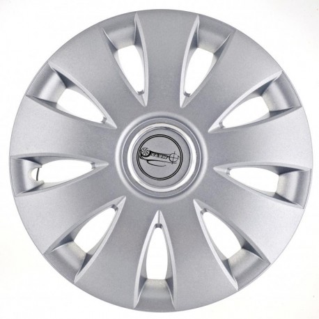 Capace roti AURA argintiu MB set 4