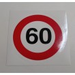 Autocolant limitare viteza