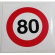 Autocolant limitare viteza