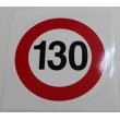 Autocolant limitare viteza