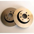 Set disc frana Logan Sandero 2004-2012 402065345R, 7701208252 Renault