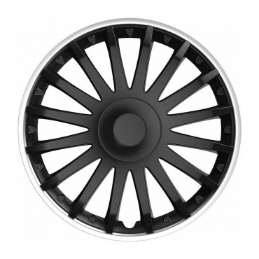 Capace roti Crystal black silver SO set4 13 -14 -15 -16inch set 4 DRB