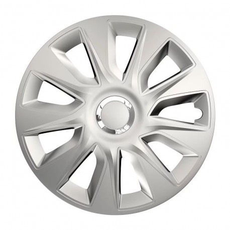 Capac roata Stratos Silver RC 13-14-15-16 inch set