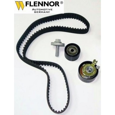 Kit distributie Dacia Logan, Sandero, Duster, 1.6 16V, 130C17529R, Flennor