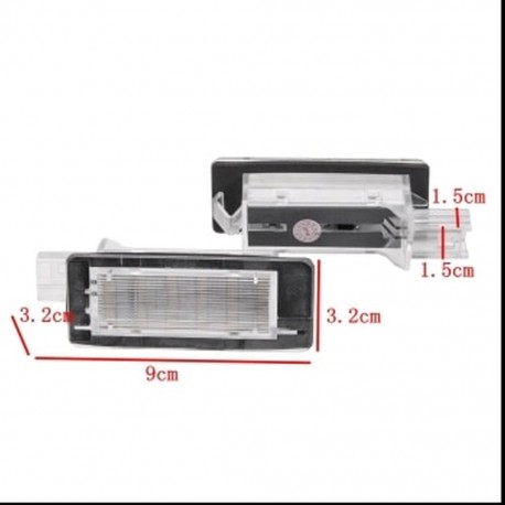 Lampa numar Dacia Duster Lodgy Renault