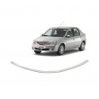 Ornament inferior grila bara fata Dacia Logan I 2004-2008 cromat 6001548763