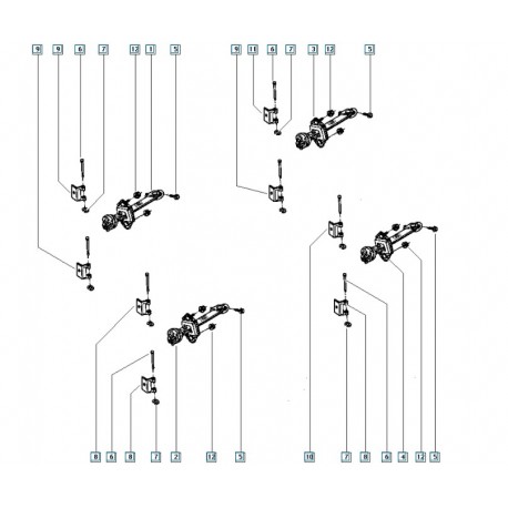 Opritor usa spate dreapta Dacia SuperNova Solenza 6001539485