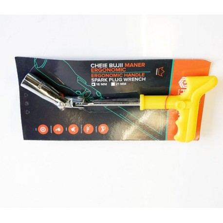 Cheie bujii 16 mm premium ergonomic RUNKIT RKSA01ERGO