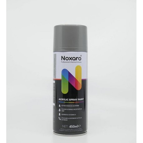 Vopsea spray Hammer Silver 450ml NOXARO NXVPS601