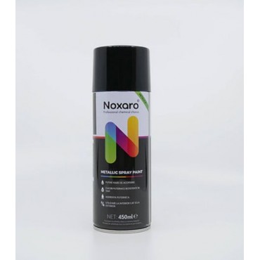 Vopsea spray metalizat Negru 450ml NOXARO NXVPS108
