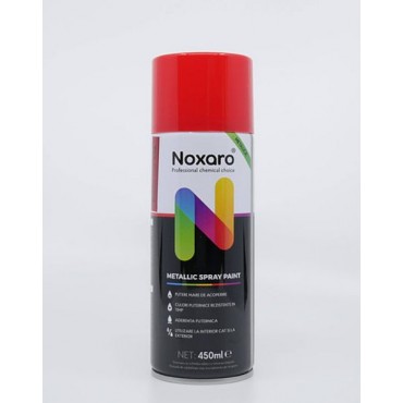 Vopsea spray metalizat Flash Red 344 450ml NOXARO NXVPS104