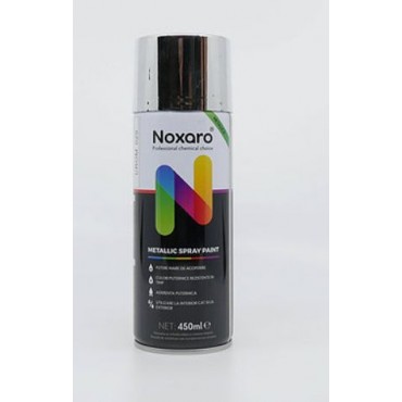 Vopsea spray metalizat Crom 029 450ml NOXARO NXVPS203