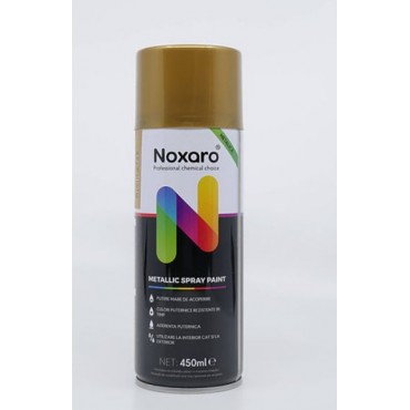 Vopsea spray metalizat Auriu 2599 450ml NOXARO NXVPS202