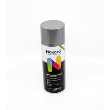 Vopsea spray metalizat Flash Silver 1580 450ml NOXARO NXVPS106