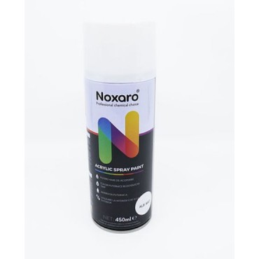 Vopsea spray alb mat 450ml NOXARO NXVPS033