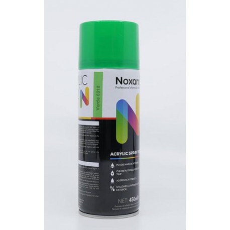Vopsea spray Verde 6018 450ml NOXARO NXVPS029