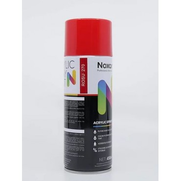 Vopsea spray Rosu 270 450ml NOXARO NXVPS023