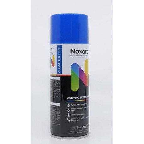 Vopsea spray Albastru 650 450ml NOXARO NXVPS008
