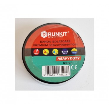 Banda izolatoare economica 19mm 20m RUNKIT RKBI01