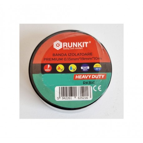Banda izolatoare economica 19mm 20m RUNKIT RKBI01