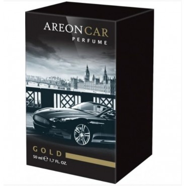 AREON PERFUME 50 ML NEW DESIGN GOLD AR 363