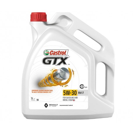 Ulei Castrol GTX 5W-30 RN 17 alb 5L