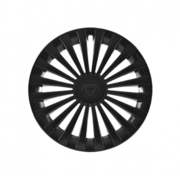 Set capac roata Dacia Logan 15 inch NOKA negru 7711943976 Renault