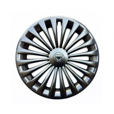 Set capac roata Dacia Logan 16 inch NOKA negru 7711943977 Renault