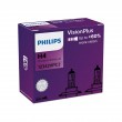Becuri auto PHILIPS VisionPlus H4 ,12V 60-55W Plus 60%, set 2buc