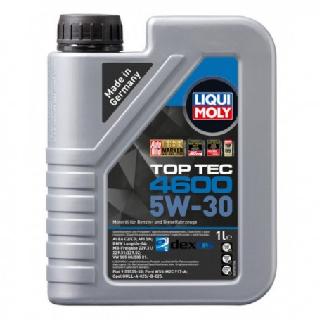 Ulei de motor Liqui Moly Top Tec 4600 5W30 1l