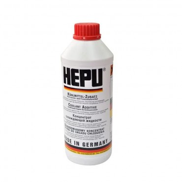 Antigel rosu concentrat HEPU, 1,5 Litri, G12