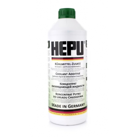Antigel verde concentrat HEPU, 1,5 Litri,G11
