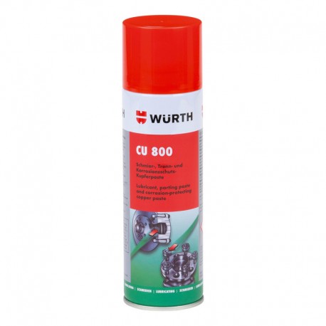 Pasta de cupru aderenta - spray WURTH CU 800 300 ml