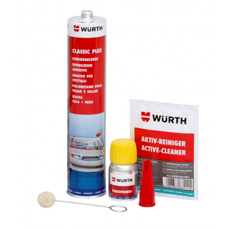 Adeziv parbriz Wurth set
