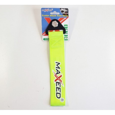 Curea remorcare universala Racing Maxeed galben fluorescent