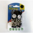 Set butoane reparatii tapiterie tavan auto 20 mm negru Maxeed